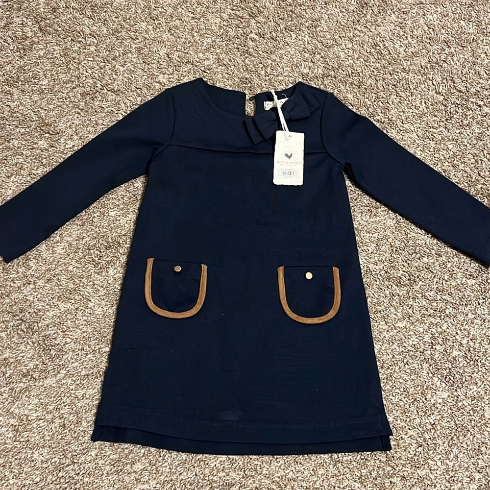 Never worn with tags Hope and Henry toddler size 3 dress